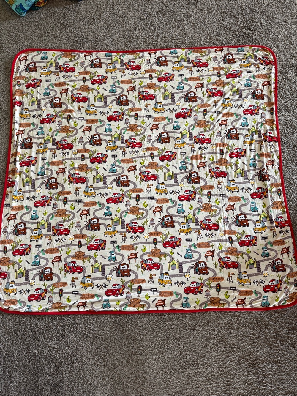 Little Sleepies Cars blanket